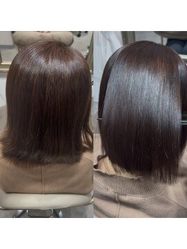 ボクノ 4号店(bokuno) 顎下2cmフラットボブ