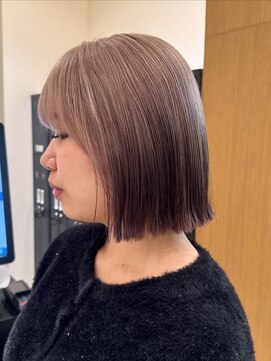 相性抜群ボブとデザインカラー♪