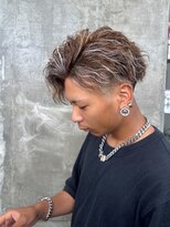 メンズサロン キング 高槻店(Men’s salon K!ng)&nbsp;波巻きツイストスパイラルパーマ/フェザーパーマ/眉毛/メンズ