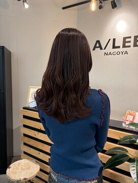 アイリー 名古屋(A/LEE) ボルドーカラー/暖色ブラウン