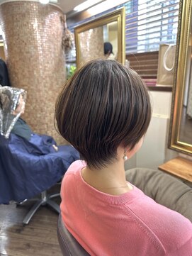 ミニョン(Mignon) 大人ショート/ショートカット/カット/顔周りレイヤー