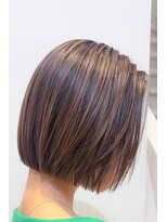 ウル(ulu)&nbsp;ブラウンベージュハイライト　肌馴染み◎ 透明感カラー