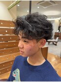 シャドウパーマ×フェザーパーマ 2wayスタイル