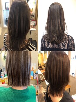 ブルシイ(Bersih)の写真/女性スタイリストのみ在籍!女性ならではの提案で、髪のお悩みも相談しやすいのが嬉しい♪