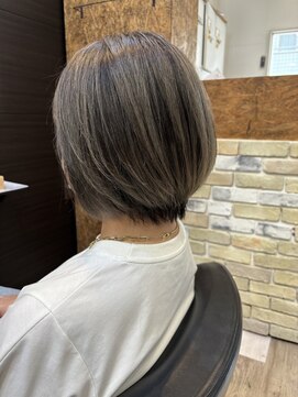 アルファ(alpha) 大人ガーリー/ダークアッシュ/似合わせカット/ミディアムレイヤ