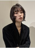 ◎切りっぱなしボブタッセルボブ顔まわりレイヤーボブミニボブ