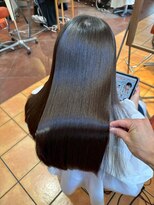 ダアッカ(da acca)&nbsp;【髪質改善、ナチュラルブラウン】河原町/三条/縮毛矯正/艶髪