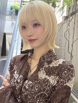 プール(POOL)&nbsp;【TAISEI】ミニウルフボブ×ブロンド×ウルトワTR