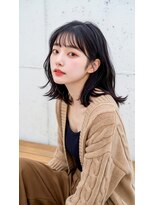 コートフィールエー(CO_T feel.a)&nbsp;【仙台本町】骨格補正で小顔に。外ハネ×シースルーバング