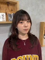 ハウリーヘアアンドスパ(HAURY hair&spa)&nbsp;ハッシュカット×ピンクブラウン