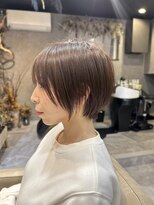 ナロ(NARO) 【小顔似合わせカット】30代40代50代ショートボブ/ボブ/髪質改善