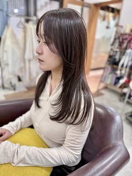 テラスオブベル(TERRAS of belle) シースルーバングレイヤー