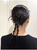お呼ばれヘア/ヘアセット/カチモリ