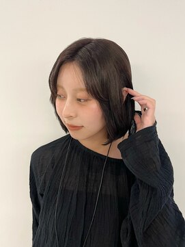 チル(chill) コテ巻きがかわいいワンカールボブ