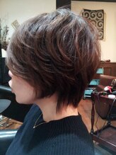 ヘアメイク ハプロック(hair make Huprok) クビレ重視のふんわりショ－ト