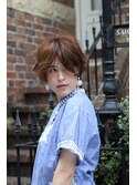 大人可愛い前下がりマッシュショート★