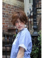 ブークル(boucle)&nbsp;大人可愛い前下がりマッシュショート★