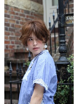 ブークル(boucle) 大人可愛い前下がりマッシュショート★