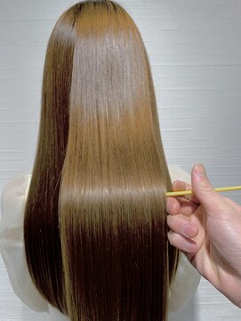 アンド ラ ブランシュ(&.La Blanche) 髪質改善＊&.La Blanche【奥澤】ミルクティベージュ