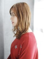 ヘアメイク ナル(hair make nalu) セミウエットのゆるふわミックスカールスタイル