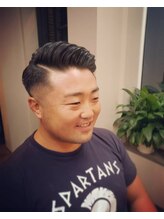 バーバー シマモト(BARBER SHIMAMOTO) フェード&ハードパート