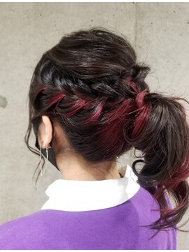 エイト 上野店(EIGHT ueno) 【EIGHT 上野】佐藤  編み込みアレンジ