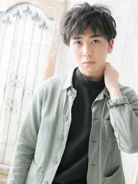 グルーミングサロン バーバー キャッスル 北浦和西口(Grooming salon Barber Castle) ラフな質感で遊ぶ!ランダムパーマ西海岸ツイスパK