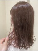 ピンクインナーカラー×ストロベリーモカ