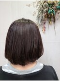 ナチュラルモードボブ大人可愛いボブナチュラルボブ