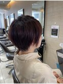 くびれショート_ピンクベージュ_韓国_ミルクベージュ池袋1128