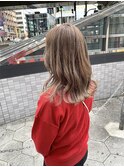 【Angelica川又】大人可愛いナミ巻きハイトーングレージュ