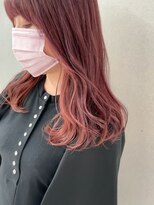 ジェム(GEM)&nbsp;ちらっと見えるピンクカラー/インナーカラー