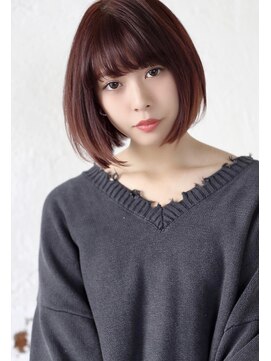 グランアージュ 柏西口店(grandage) 大人可愛い20代30代40代前下がりひし形小顔ボブ丸みミディ 柏 g