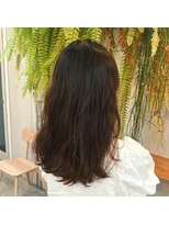 アクセヘアー 町田(acce hair)&nbsp;ロングヘアのナチュラルウェーブパーマ