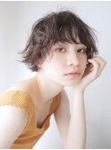 ★くせ毛を活かしたマッシュショート_ヘルシースタイル_28603☆