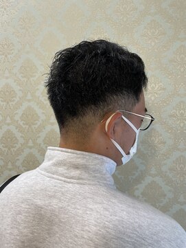 ティンク(Tink) 〇 くせ毛フェード風カット 〇【くまだななみ】