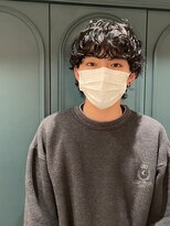 【お客様style】韓国ウルフシャドウパーマ/テテ/ダークアッシュ