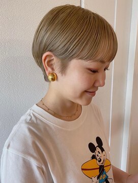 ハウ 心斎橋(how) ミニボブ/ショート/ショートヘア/前下がりボブ/ぱつっとボブ