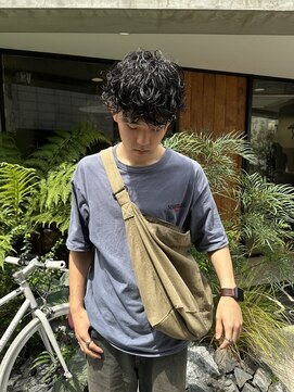 オムズ(OM's) メンズ/マッシュパーマ/波巻き