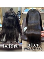 ルフール(ref-le)&nbsp;強いウネリも美髪矯正でしっかり改善して、学校一のツヤ髪さんに