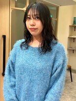 マフェ(mahae)&nbsp;前髪重め×パーマ