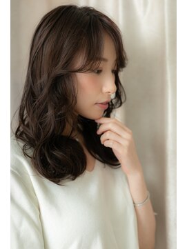 カバーヘア ブリス 北浦和(COVER HAIR bliss) □グレーベージュ波巻きカールエアリーロング405北浦和30代40代