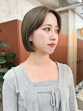 ノエ(noe) ミニボブ×透明感カラーC14