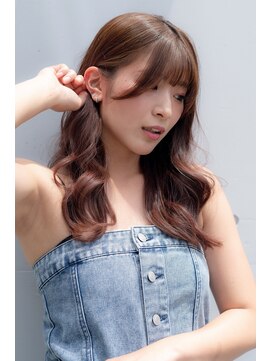 アフィナー(Afinar) チョコレートブラウン/艶髪/レイヤーカット/横浜駅