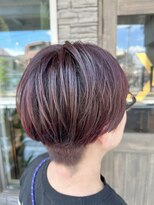 アイル(I'll)&nbsp;【吹田南吹田】白髪染めで透明感あるレッドカラー