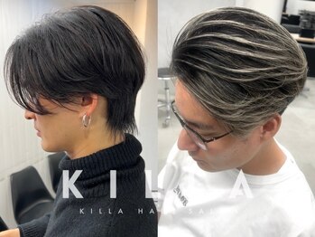 キラ 渋谷(KILLA)の写真/ON/OFF切り替え可能な、朝のセットが楽になるスタイリッシュな髪型へ◎[渋谷/原宿/ブリーチ/ハイライト]