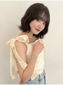 レイヤーボブ ボブ レイヤーカット ミディアムボブ レイヤー