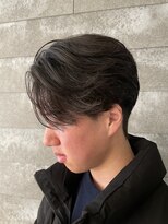 ニアウ 伊勢崎連取店(Niau)&nbsp;メンズマッシュニュアンスパーマセンターパート