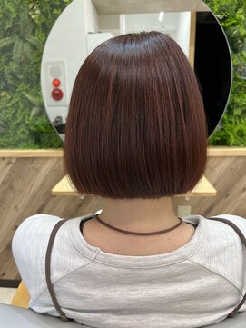 エヌ 北千住(N) インナーカラー レッド