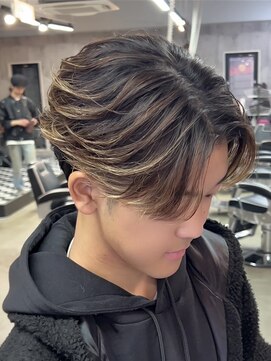 メイン(MENIN) メッシュフェザーパーマ【相模大野/町田/韓国/眉毛/眉カット】